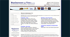 Desktop Screenshot of businesses4you.com.au