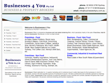 Tablet Screenshot of businesses4you.com.au